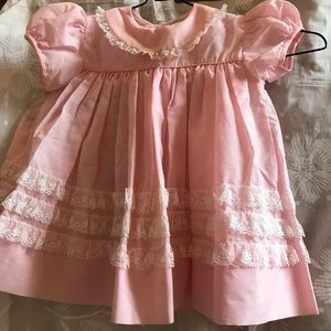 Vintage pink baby dress